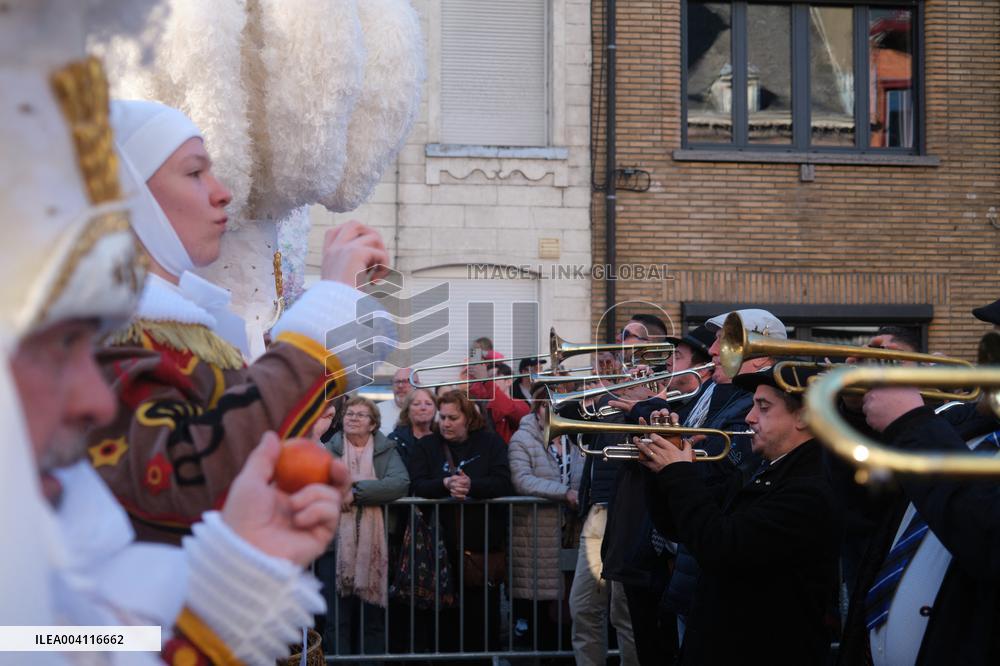 Enchanting Binche Carnival Parade