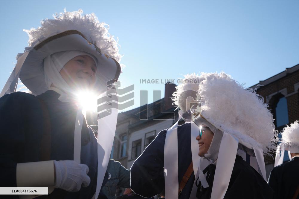 Enchanting Binche Carnival Parade