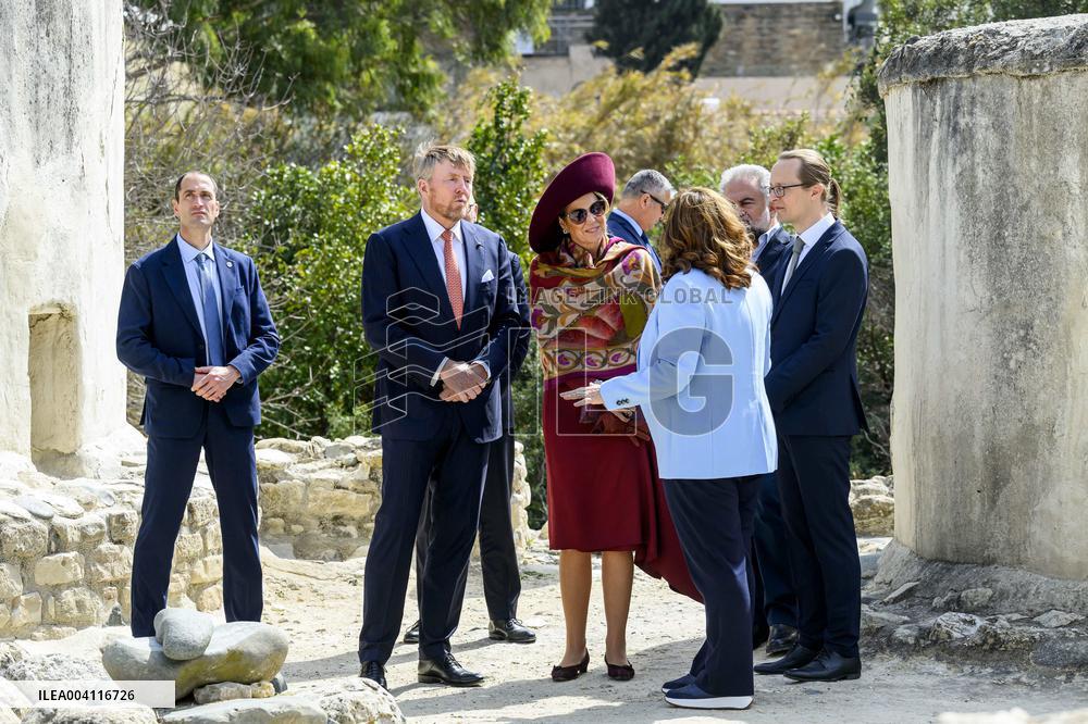 Dutch Royals State Visit To Cyprus - Day 2