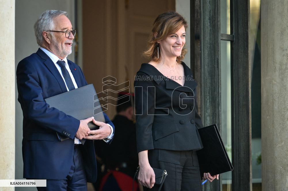 Council of Ministers at the Elysee Palace FA