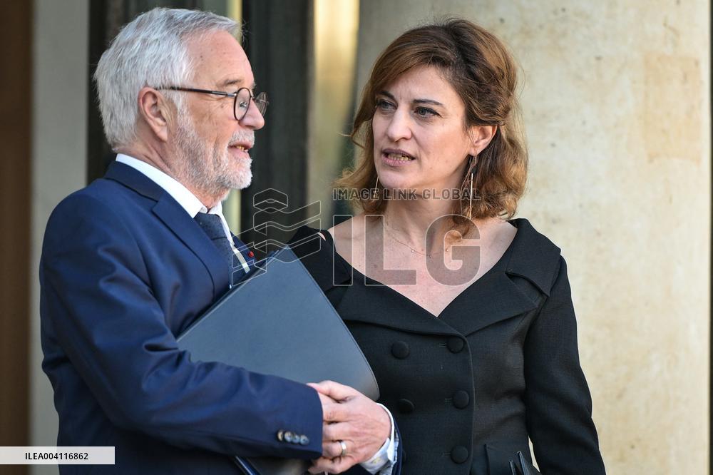 Council of Ministers at the Elysee Palace FA