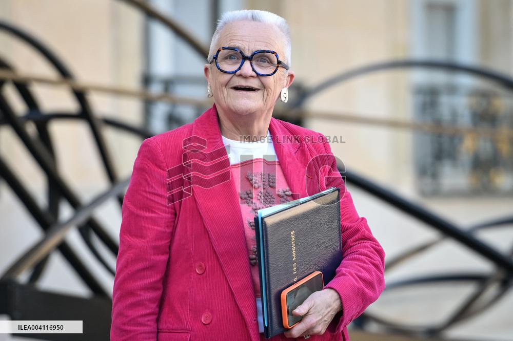 Council of Ministers at the Elysee Palace FA