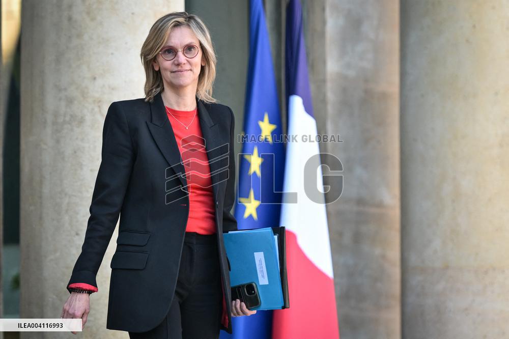 Council of Ministers at the Elysee Palace FA