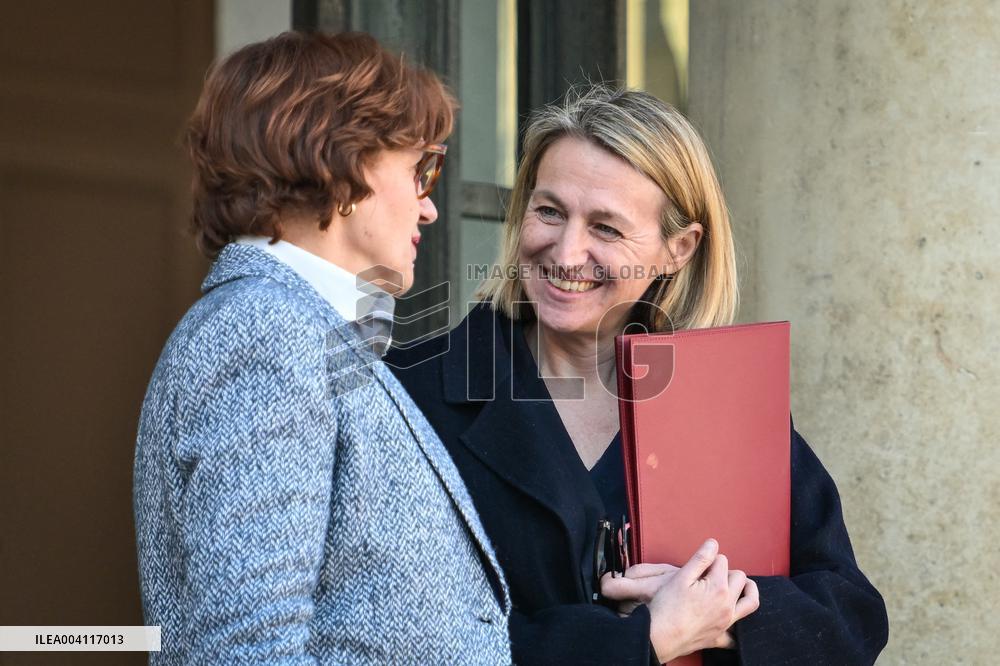 Council of Ministers at the Elysee Palace FA
