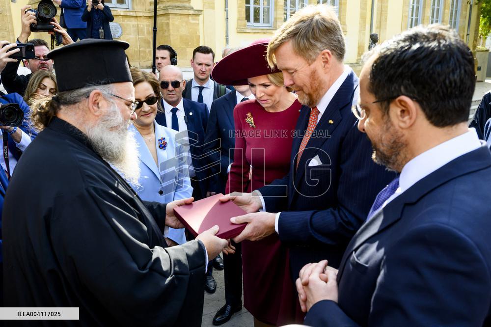 Dutch Royals State Visit To Cyprus - Day 2