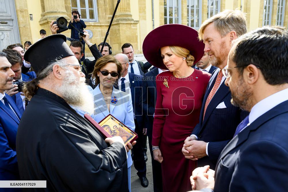 Dutch Royals State Visit To Cyprus - Day 2