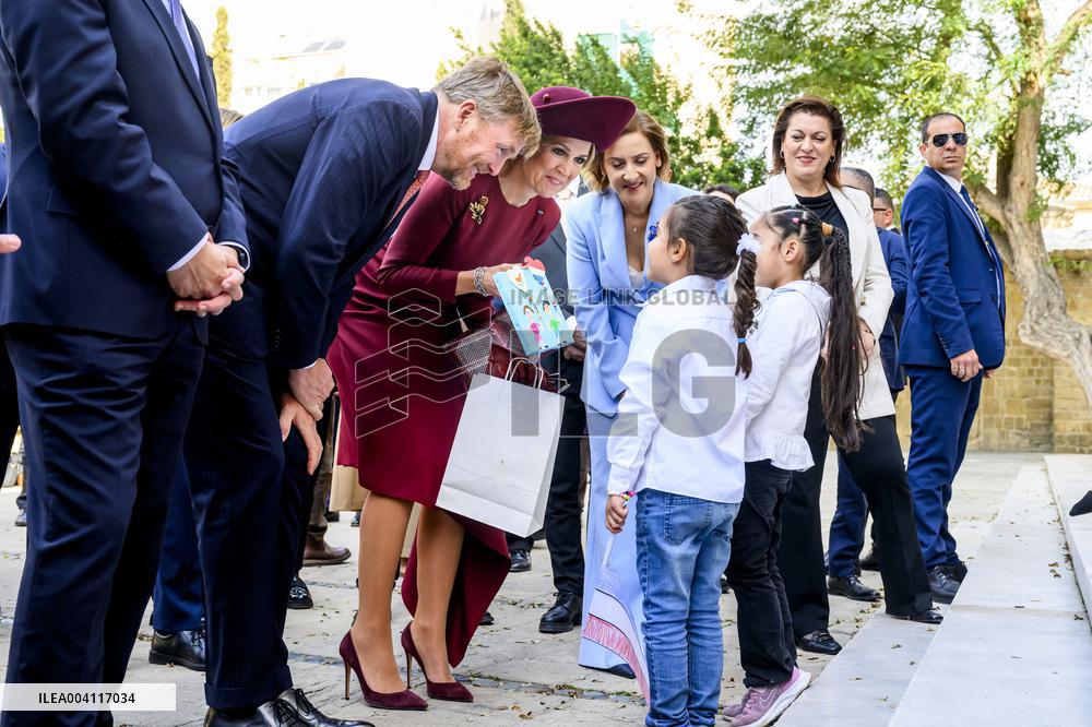 Dutch Royals State Visit To Cyprus - Day 2