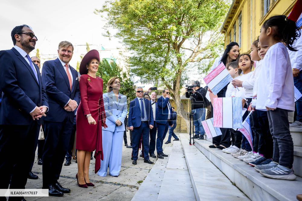 Dutch Royals State Visit To Cyprus - Day 2