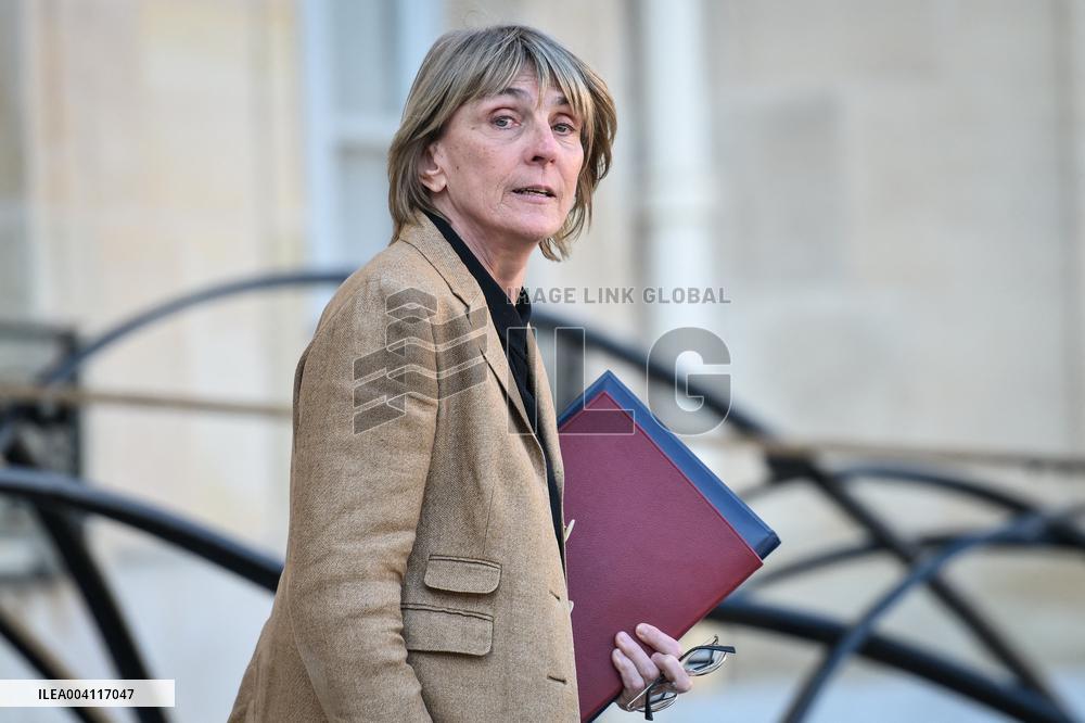 Council of Ministers at the Elysee Palace FA