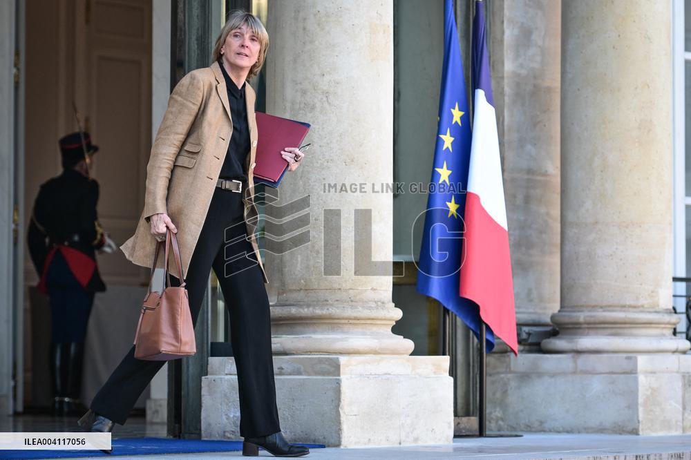 Council of Ministers at the Elysee Palace FA