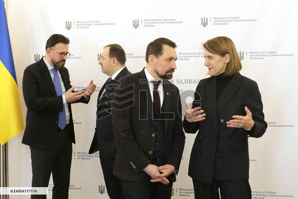 Mykola Tochytskyi meets with Anna Wroblewska