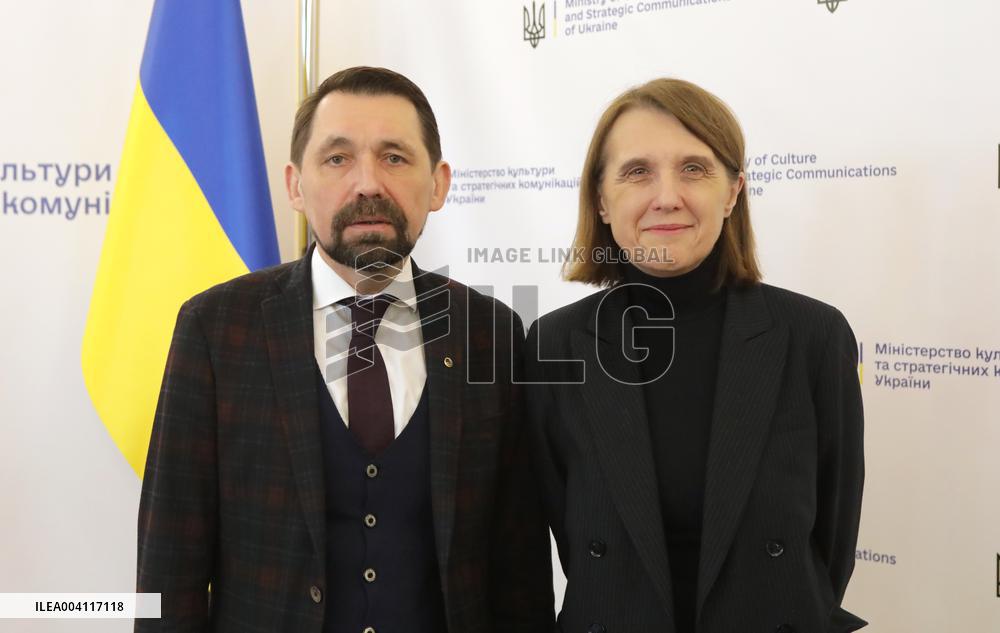 Mykola Tochytskyi meets with Anna Wroblewska