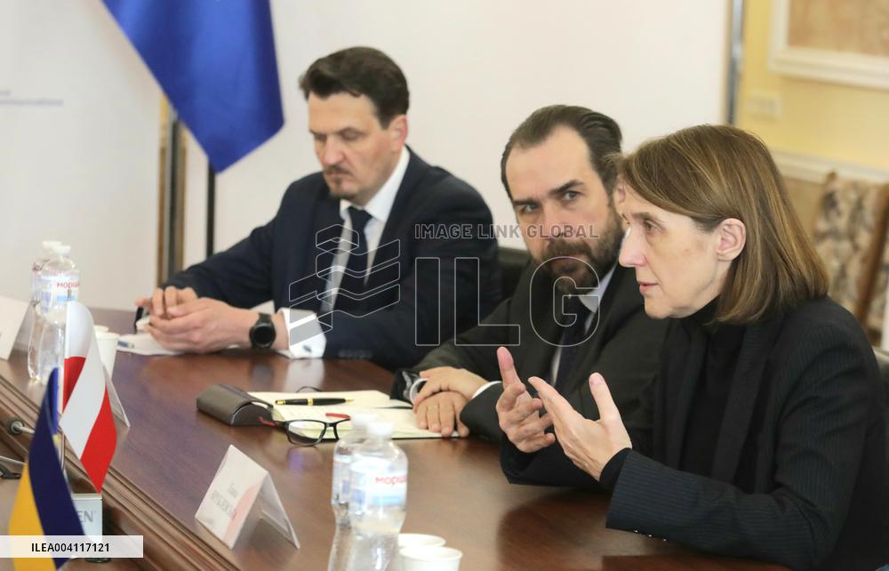 Mykola Tochytskyi meets with Anna Wroblewska