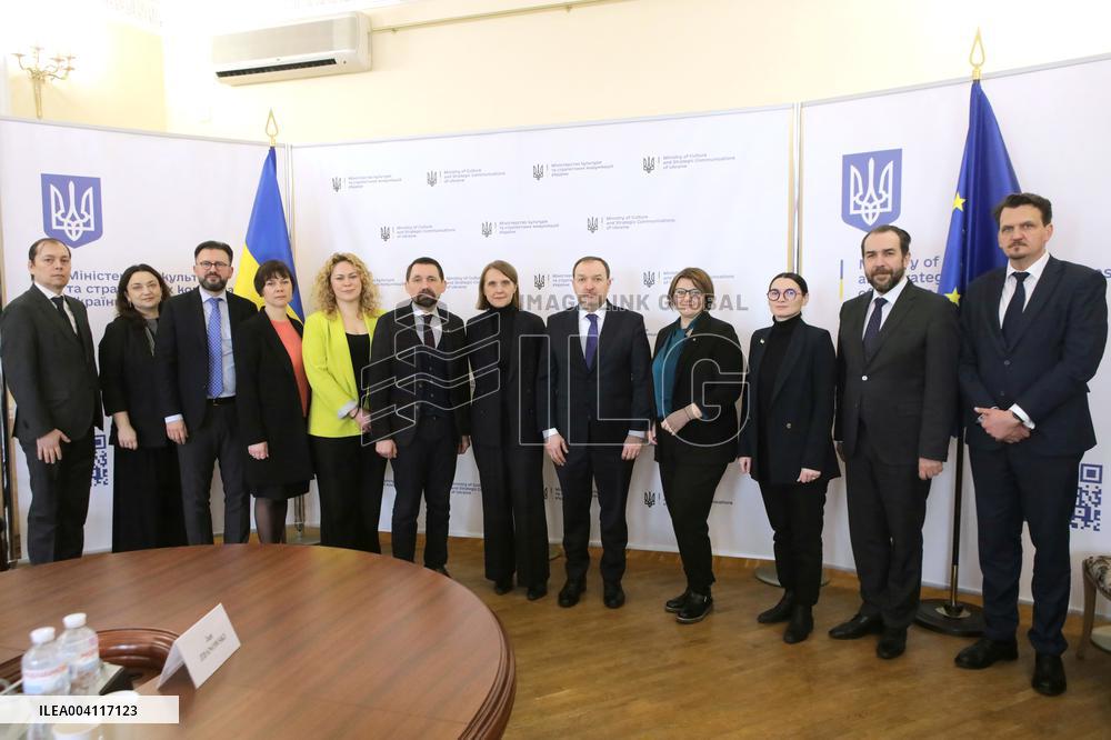 Mykola Tochytskyi meets with Anna Wroblewska