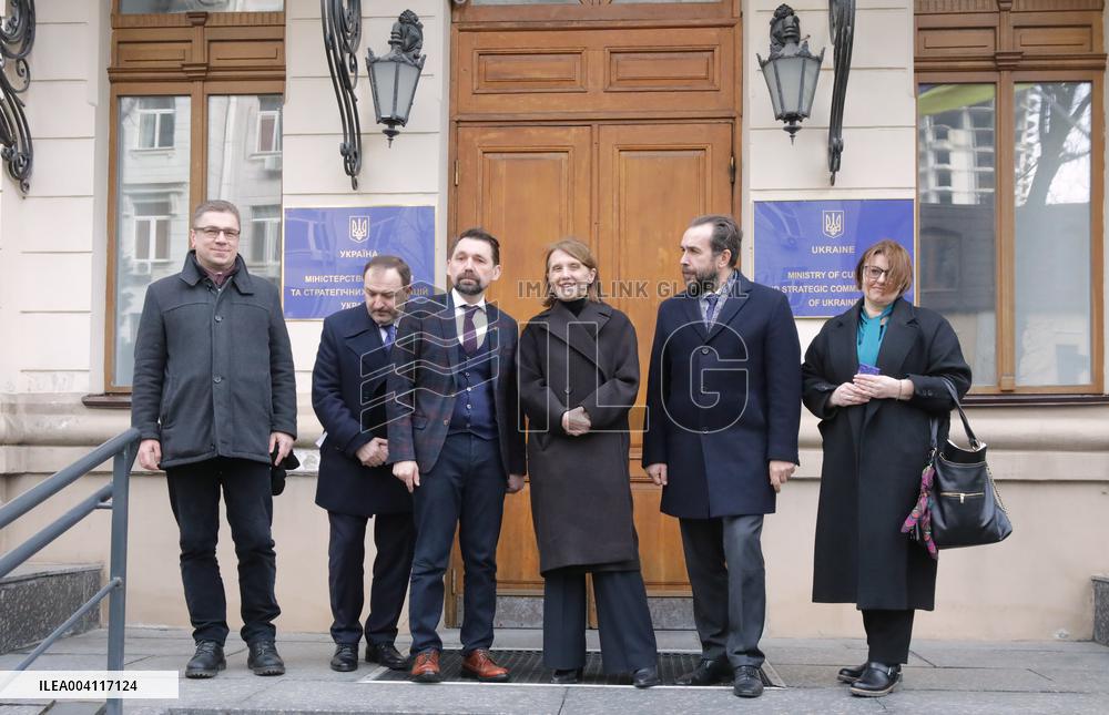 Mykola Tochytskyi meets with Anna Wroblewska