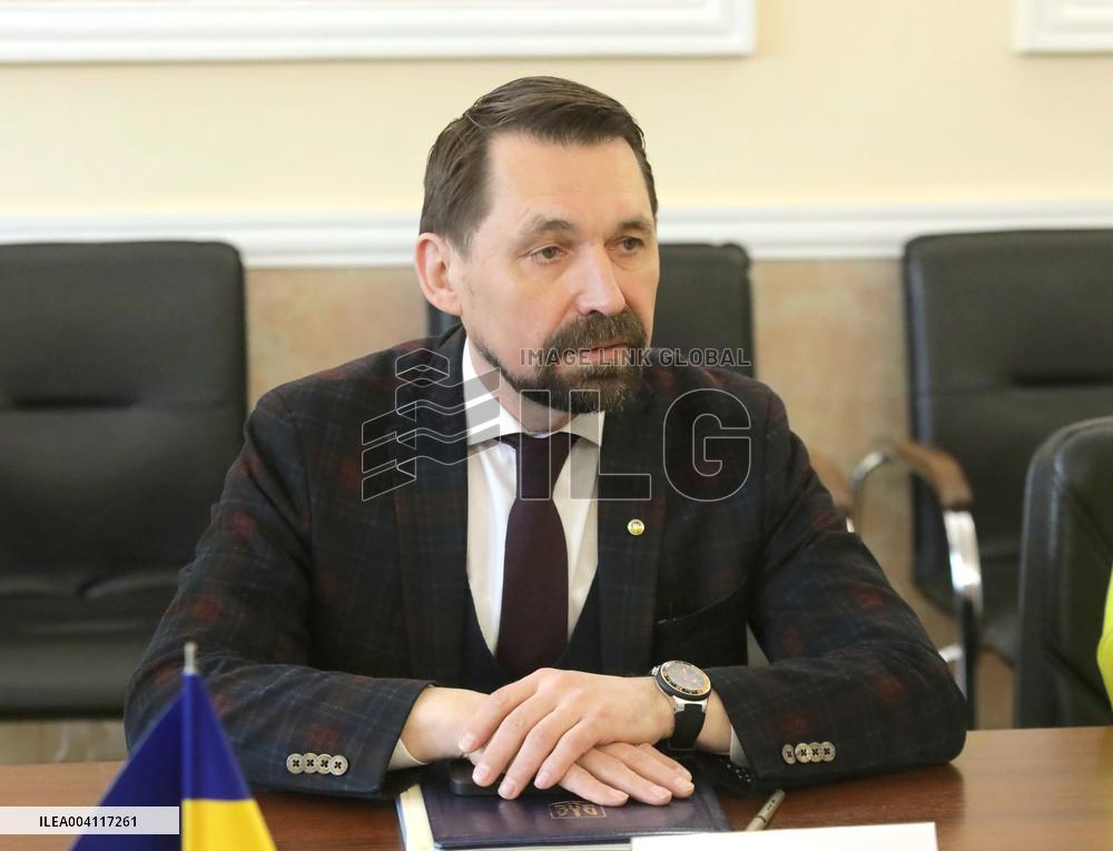 Mykola Tochytskyi meets with Anna Wroblewska