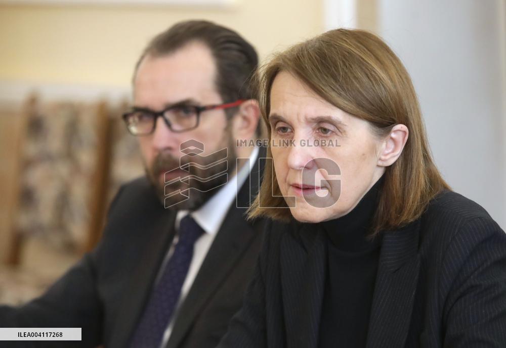 Mykola Tochytskyi meets with Anna Wroblewska