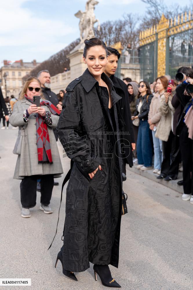 PFW - Arrivals Christian Dior