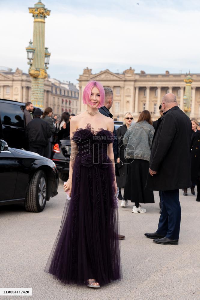 PFW - Street Style At Christian Dior