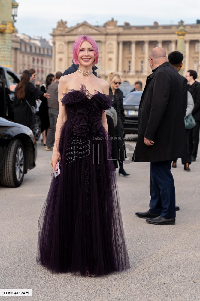 PFW - Street Style At Christian Dior