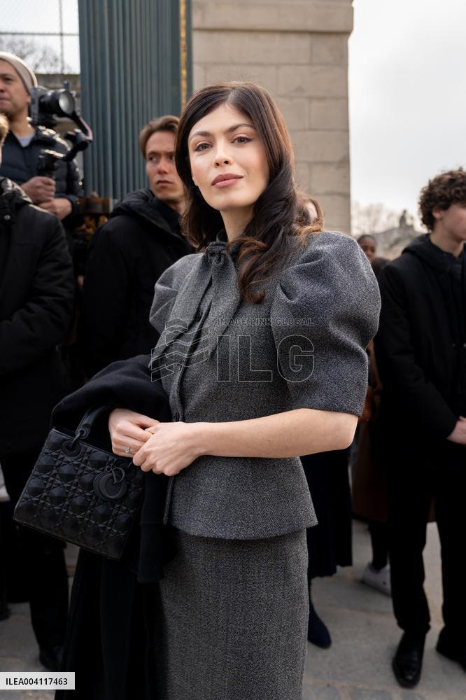PFW - Arrivals Christian Dior