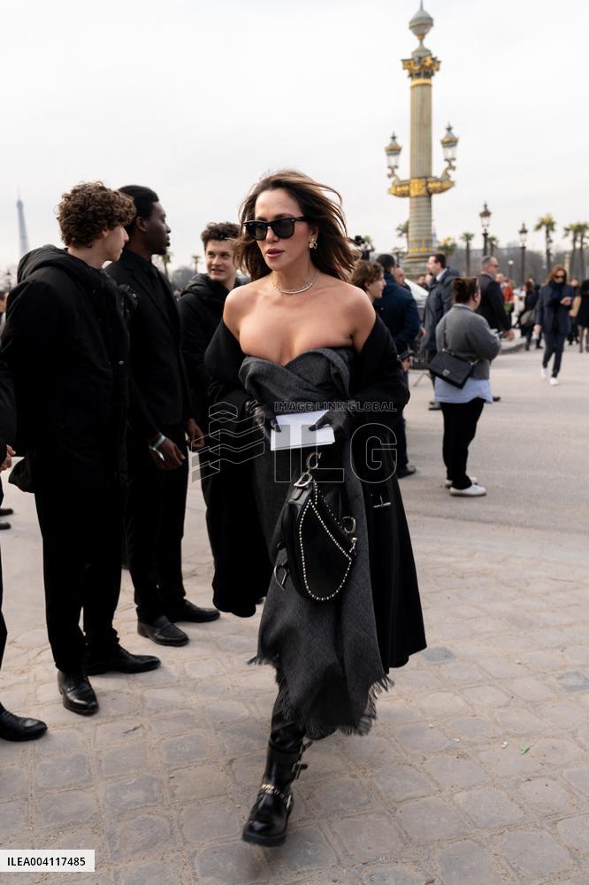 PFW - Arrivals Christian Dior