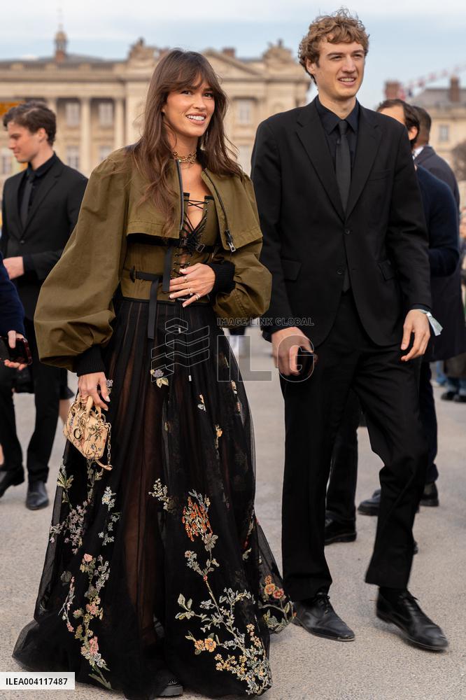 PFW - Arrivals Christian Dior