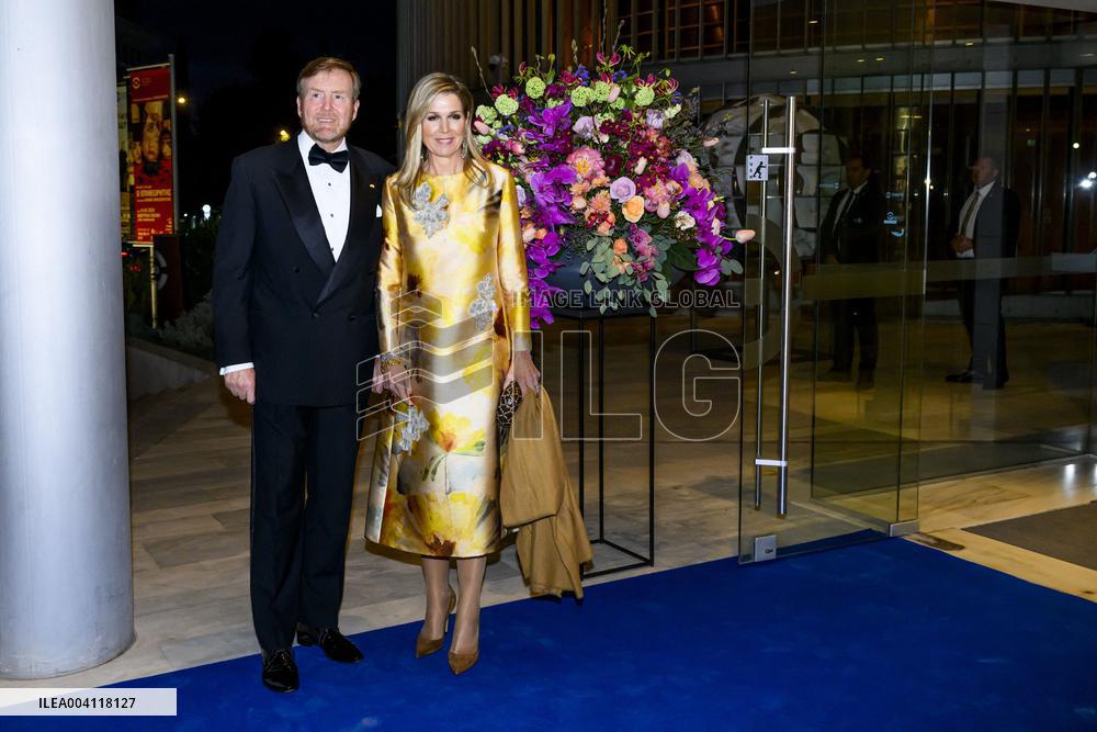 Dutch Royals Attend Cyprus Theatre Organisation Performance