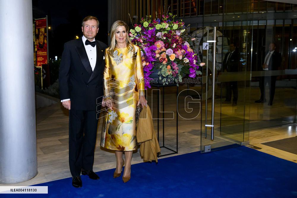 Dutch Royals Attend Cyprus Theatre Organisation Performance