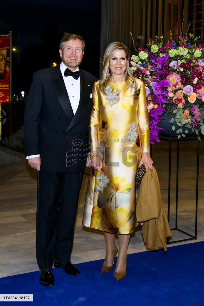 Dutch Royals Attend Cyprus Theatre Organisation Performance