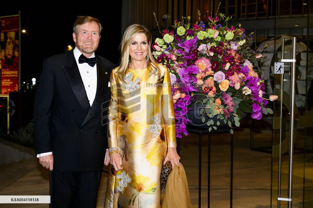 Dutch Royals Attend Cyprus Theatre Organisation Performance