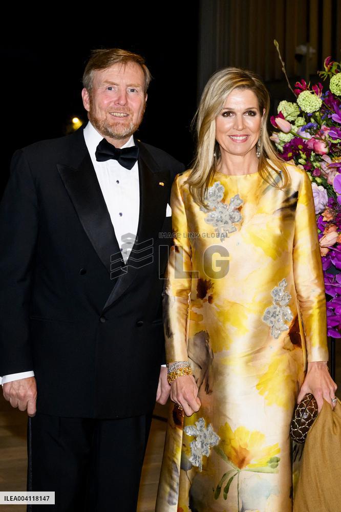 Dutch Royals Attend Cyprus Theatre Organisation Performance