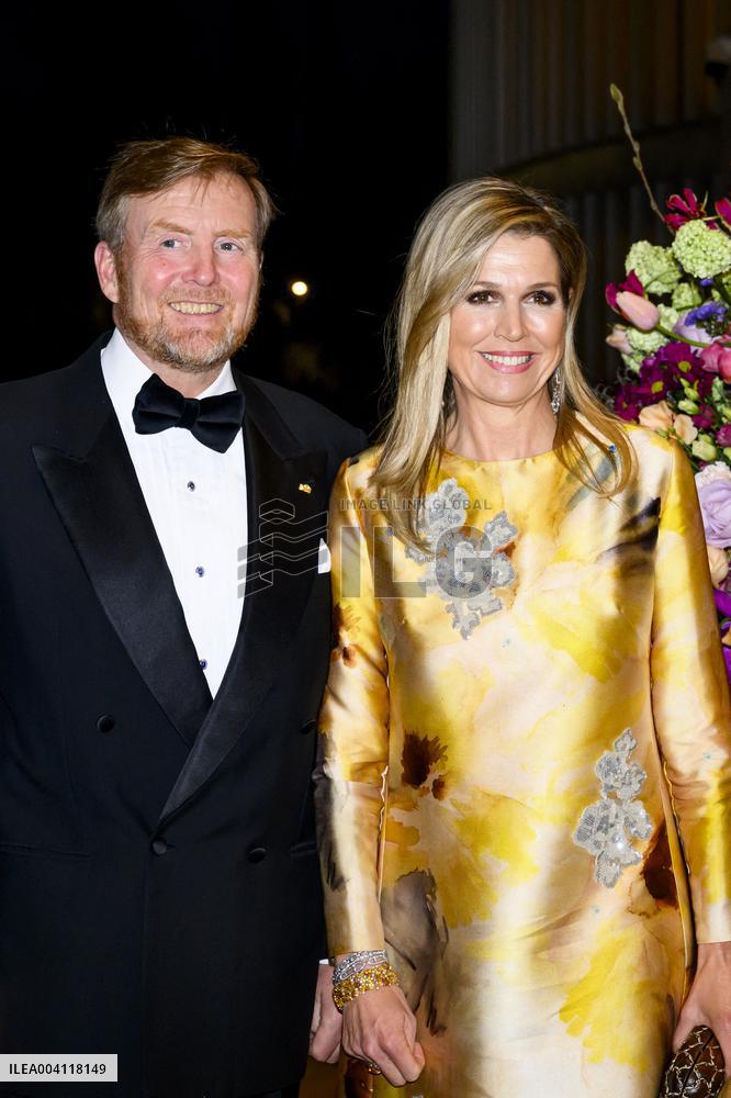 Dutch Royals Attend Cyprus Theatre Organisation Performance