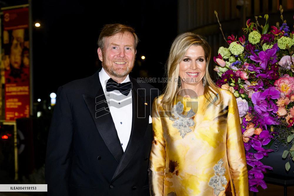 Dutch Royals Attend Cyprus Theatre Organisation Performance