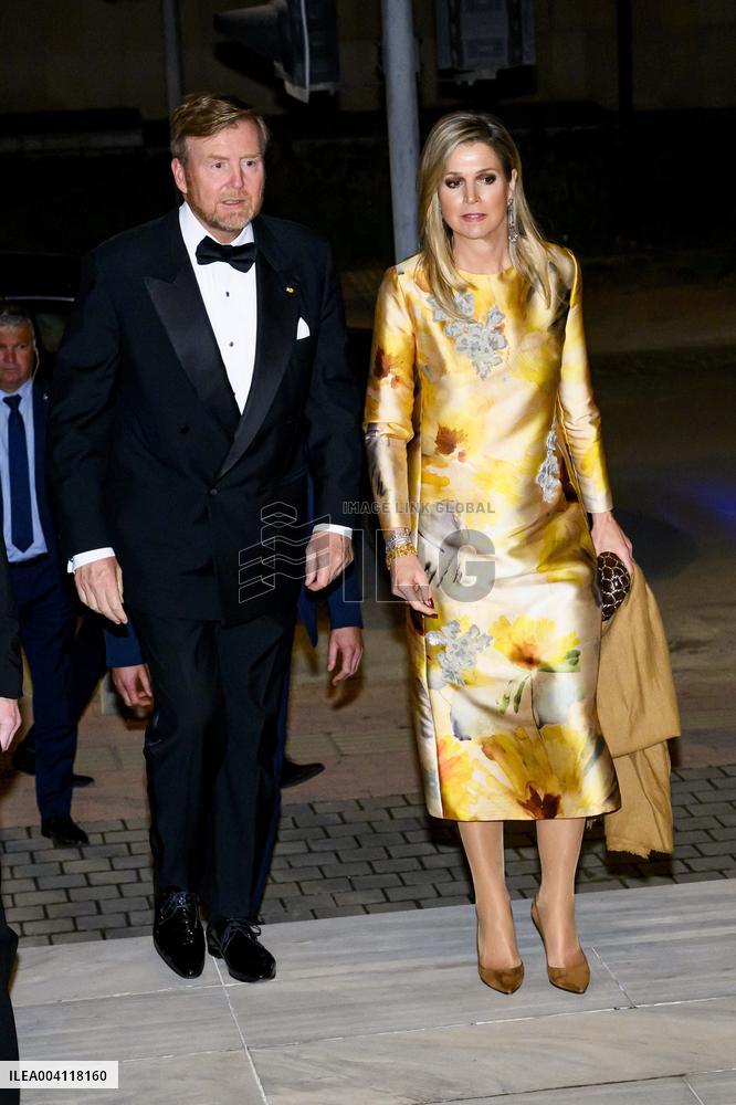 Dutch Royals Attend Cyprus Theatre Organisation Performance