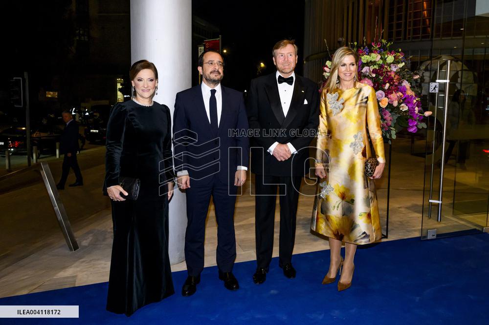 Dutch Royals Attend Cyprus Theatre Organisation Performance