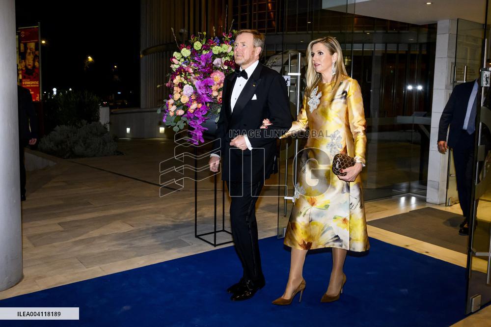 Dutch Royals Attend Cyprus Theatre Organisation Performance