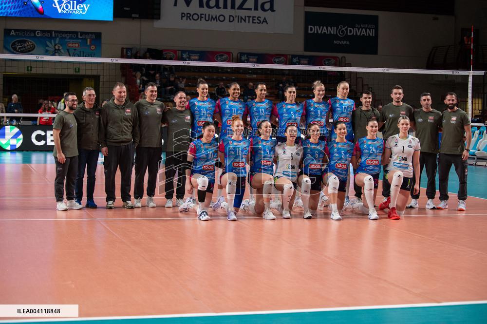 VOLLEY - CEV Cup Women - Igor Gorgonzola Novara vs  THY Istanbul