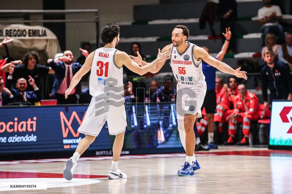 BASKET - Champions League - Pallacanestro Reggiana vs BAXI Manresa