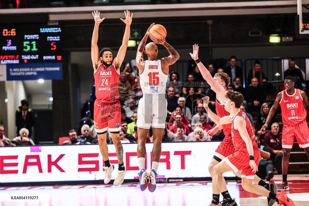 BASKET - Champions League - Pallacanestro Reggiana vs BAXI Manresa