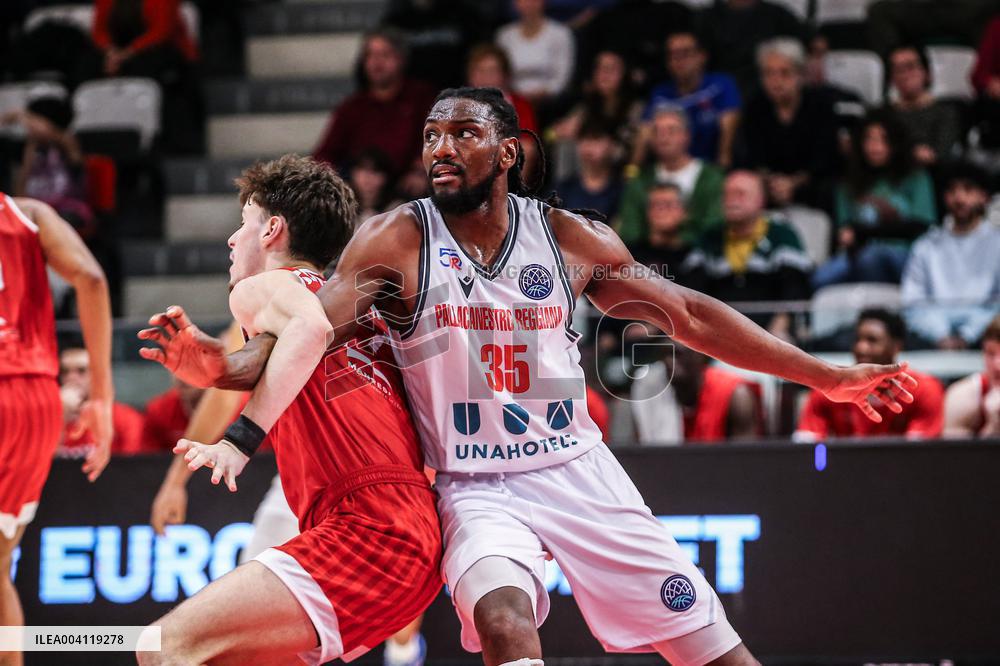 BASKET - Champions League - Pallacanestro Reggiana vs BAXI Manresa