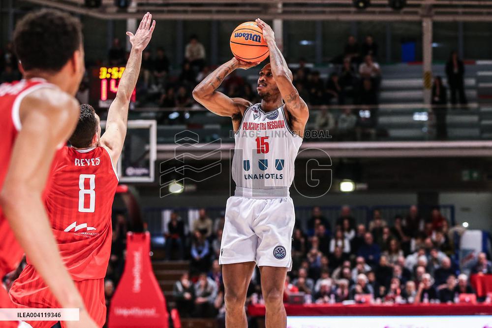 BASKET - Champions League - Pallacanestro Reggiana vs BAXI Manresa