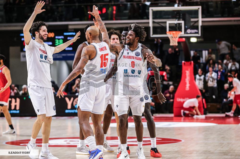 BASKET - Champions League - Pallacanestro Reggiana vs BAXI Manresa