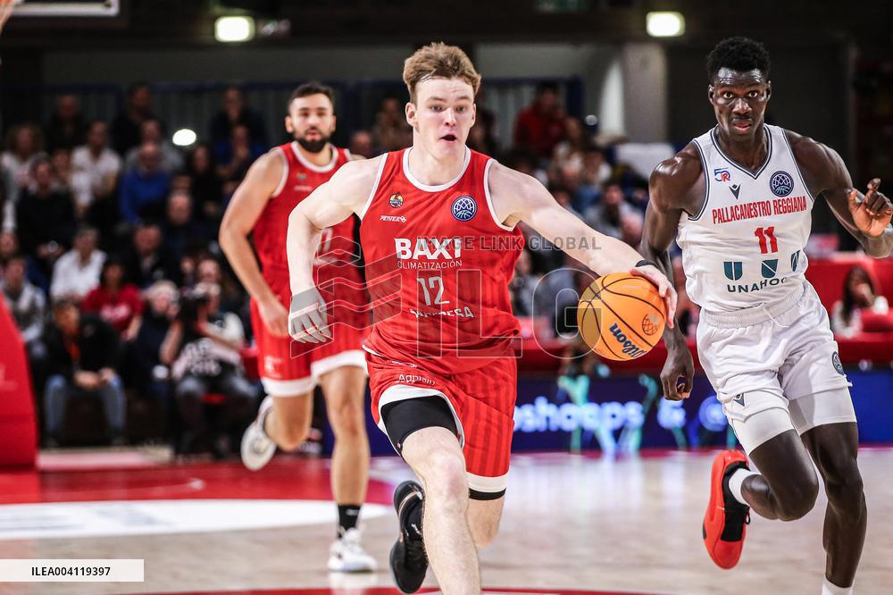 BASKET - Champions League - Pallacanestro Reggiana vs BAXI Manresa