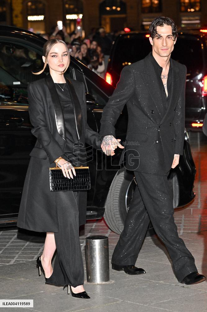 PFW Tom Ford Outside Arrivals