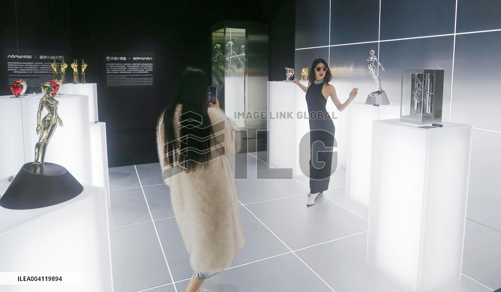 An Art Collection Exhibition by Japanese Artist Hajime Sorayama in Shanghai