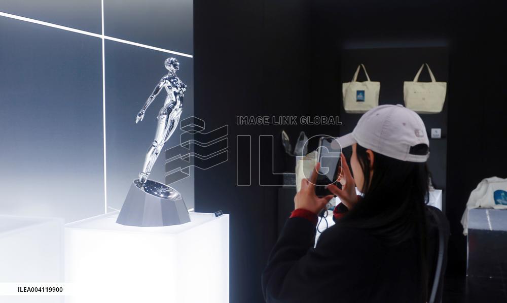 An Art Collection Exhibition by Japanese Artist Hajime Sorayama in Shanghai