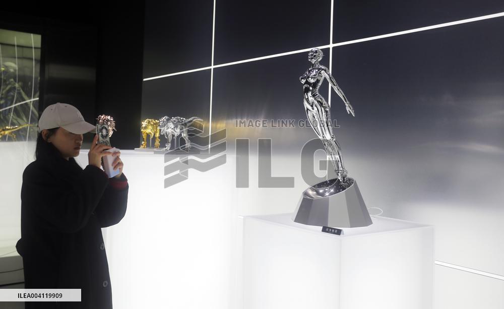 An Art Collection Exhibition by Japanese Artist Hajime Sorayama in Shanghai