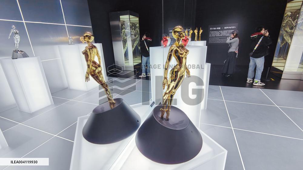 An Art Collection Exhibition by Japanese Artist Hajime Sorayama in Shanghai