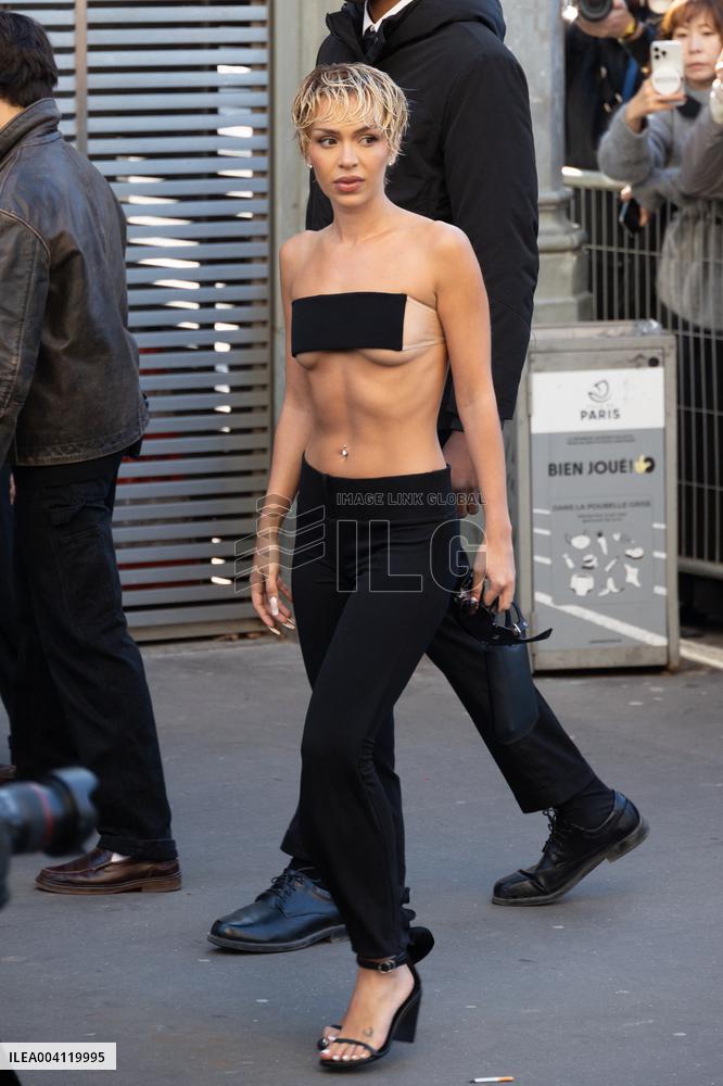 PFW - Courreges Haute Couture - Arrivals NB